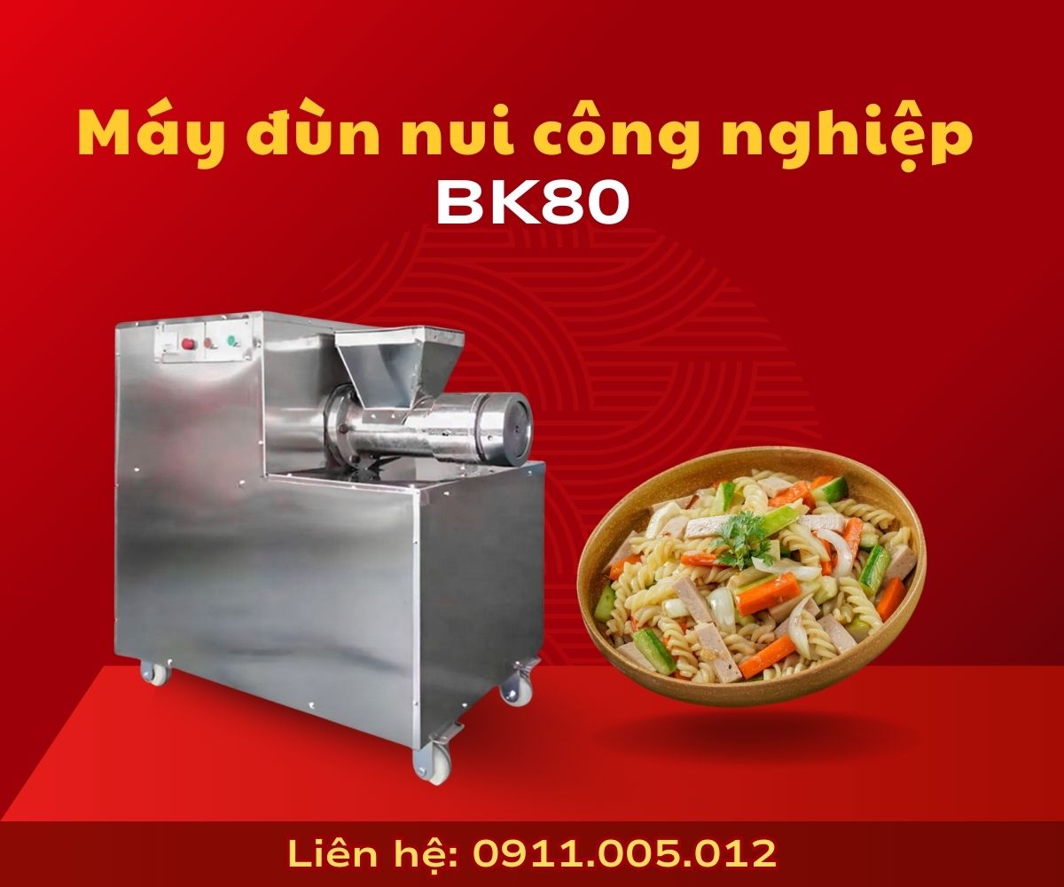 Máy đùn nui công nghiệp BK80 9 Máy đùn nui công nghiệp BK80