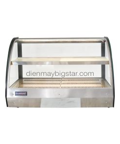 Tủ giữ nóng bánh kính cong 900mm KC-900