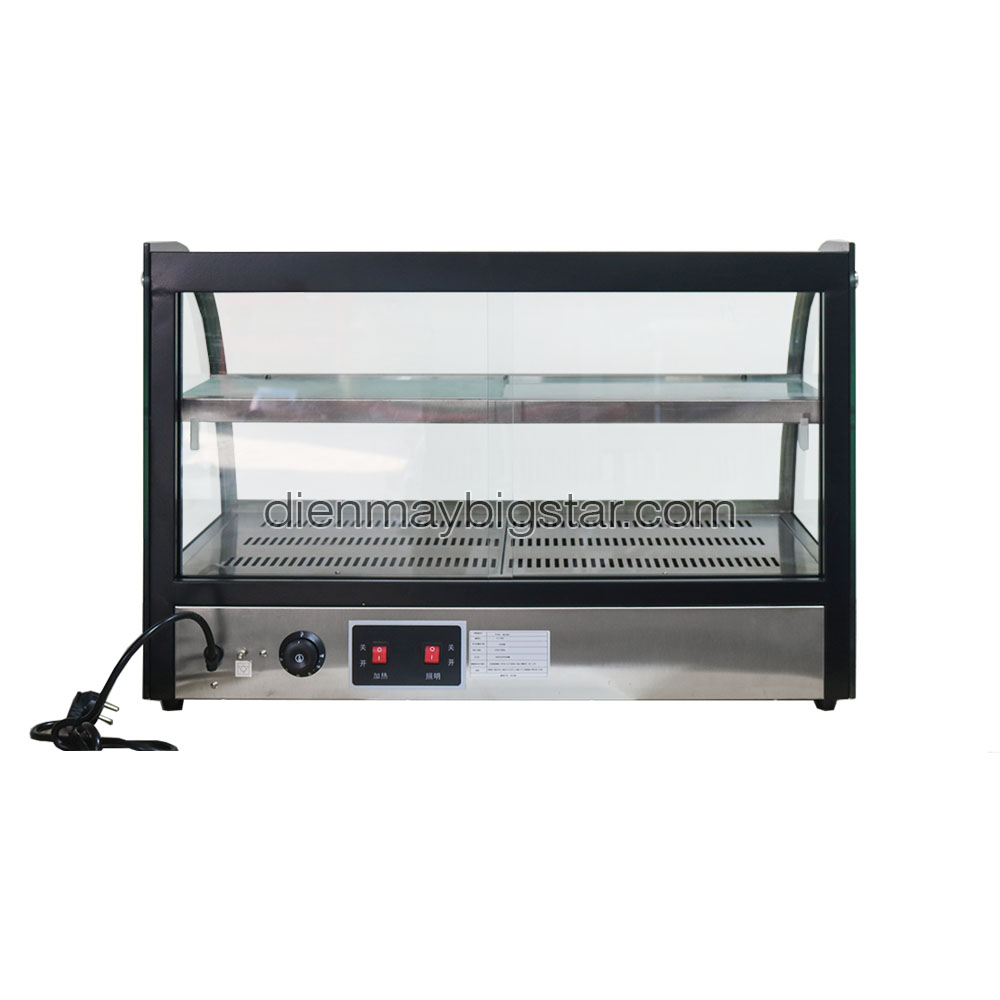 Tủ giữ nóng bánh kính cong 900mm KC-900 11 Tủ giữ nóng bánh kính cong 900mm KC-900 - Ảnh 4