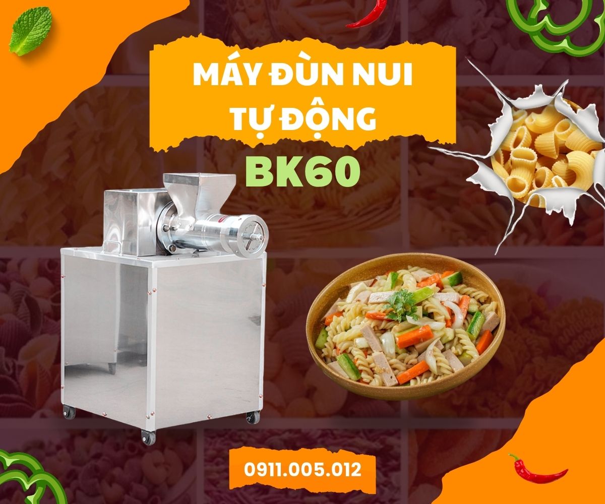 Máy đùn nui tự động BK60 9 Máy đùn nui tự động BK60