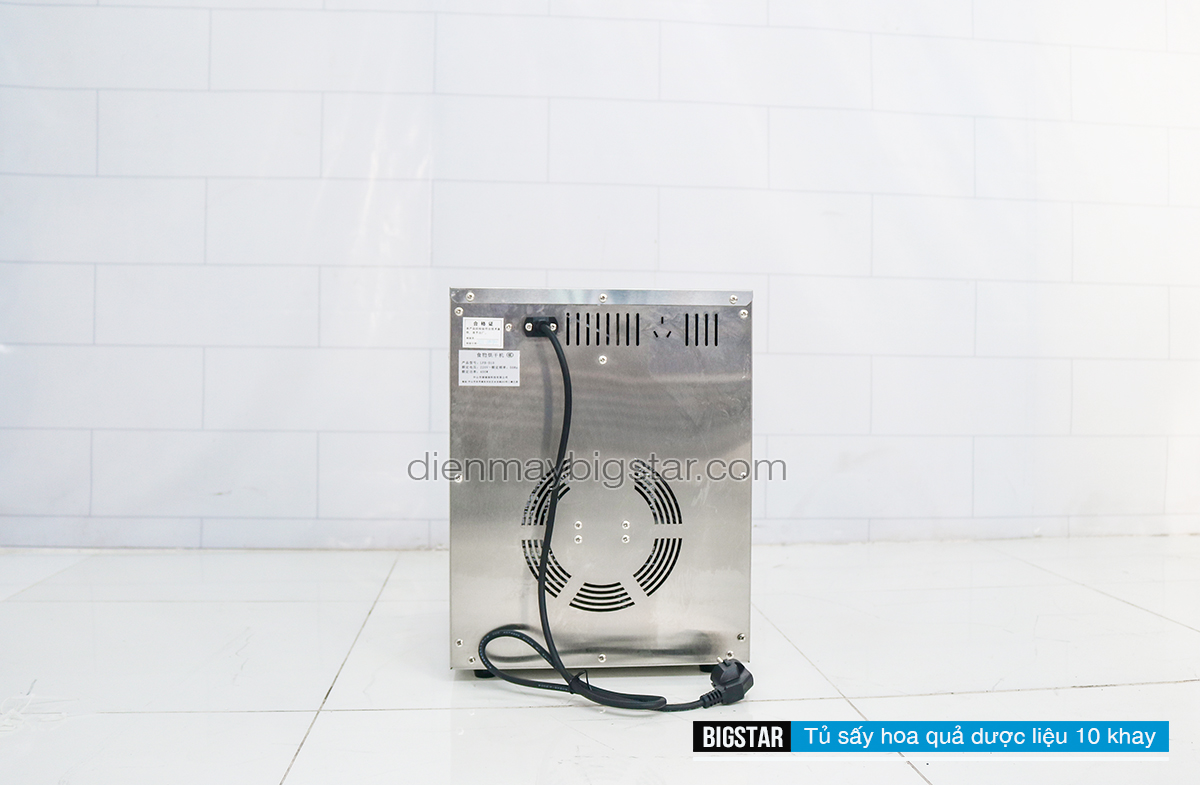 Tủ sấy hoa quả dược liệu 10 khay 