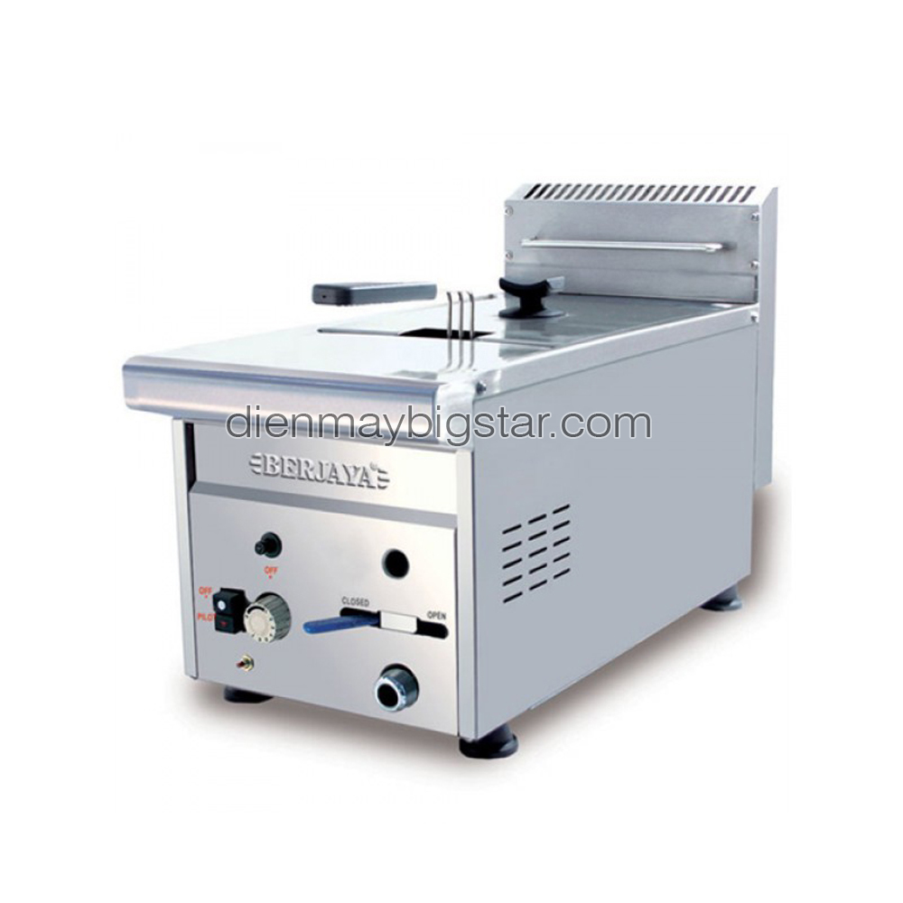 Bếp chiên nhúng gas đơn 11L Berjaya GDF12 - Thông số kỹ thuật