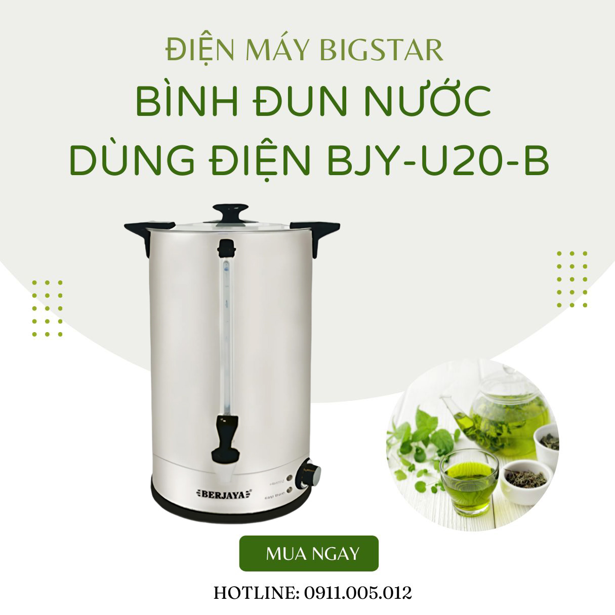 binh dun nuoc dung dien 20 lit BJY U20 B 5