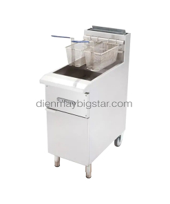 Bếp chiên nhúng gas có chân Berjaya GDFE2BFS-17
