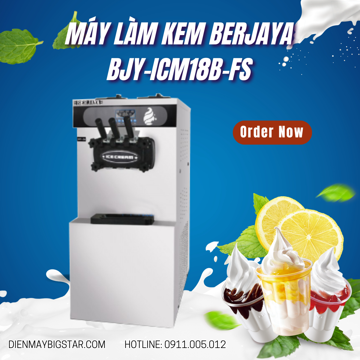 may lam kem Berjaya BJY ICM18B FS