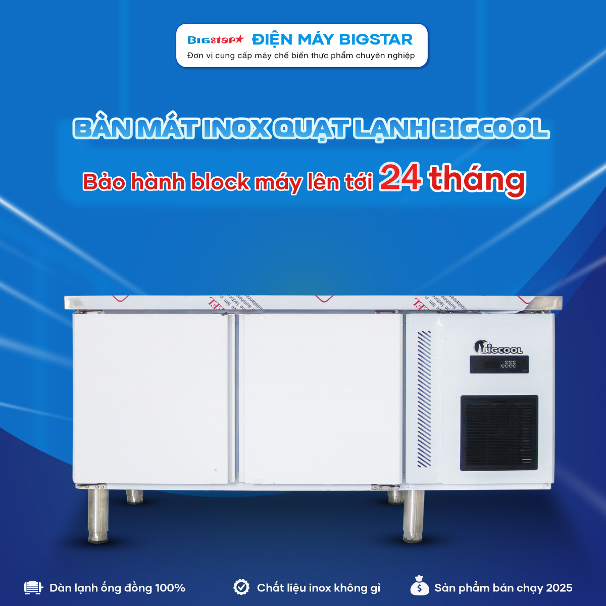 ban mat inox 1m8 quat lanh bigcool kv 1800ql 2025