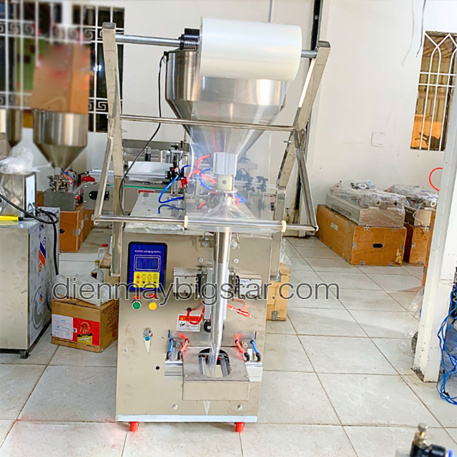 Máy đóng gói nguyên liệu dạng lỏng ba biên