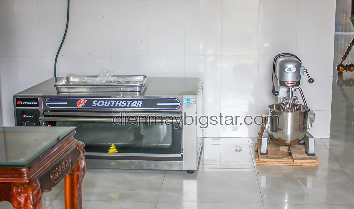 don hang lo nuong banh 1 tang 2 khay bang dien tu southstar 1