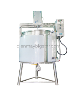 Nồi nấu có cánh khuấy 3 lớp 1000L