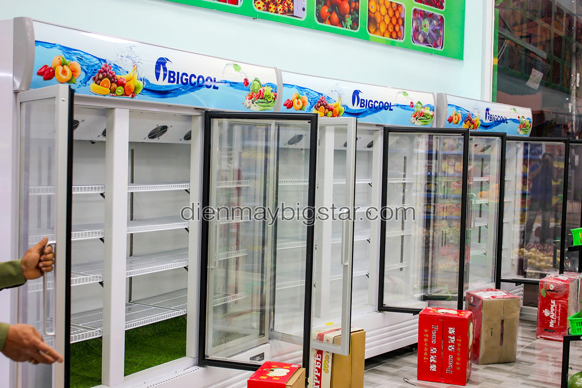 don hang tu mat trung bay sieu thi tai cua hang FRUITS HIEU NGUYEN 1