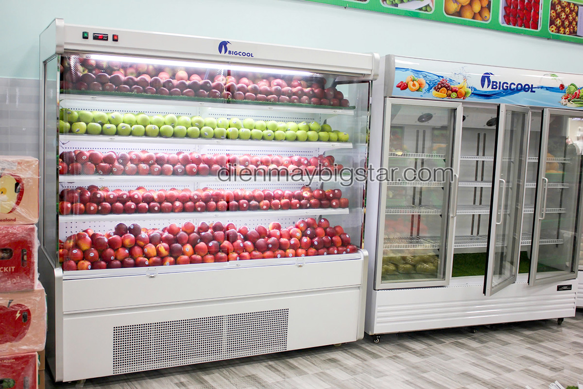 don hang tu mat trung bay sieu thi tai cua hang FRUITS HIEU NGUYEN 4