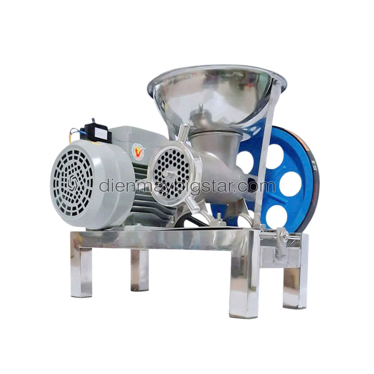 Máy xay thịt đùn xương cối inox 22