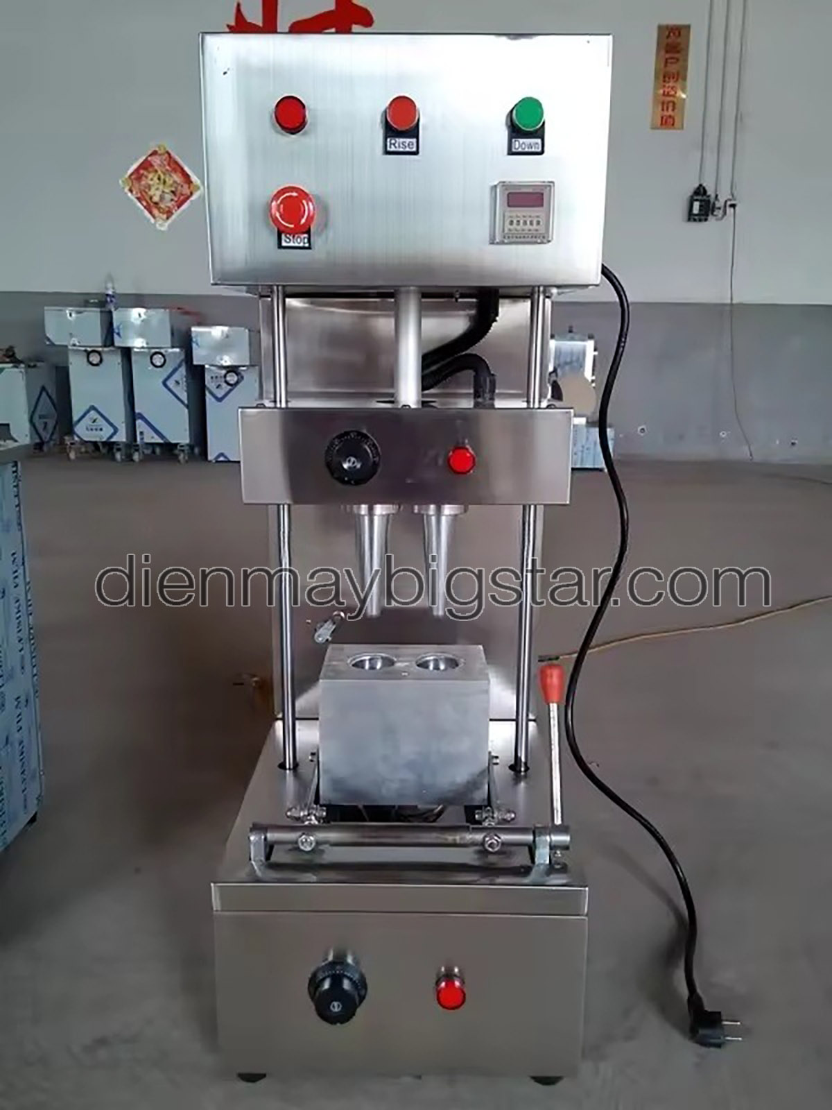 Máy tạo hình vỏ pizza ốc quế PQ-A2