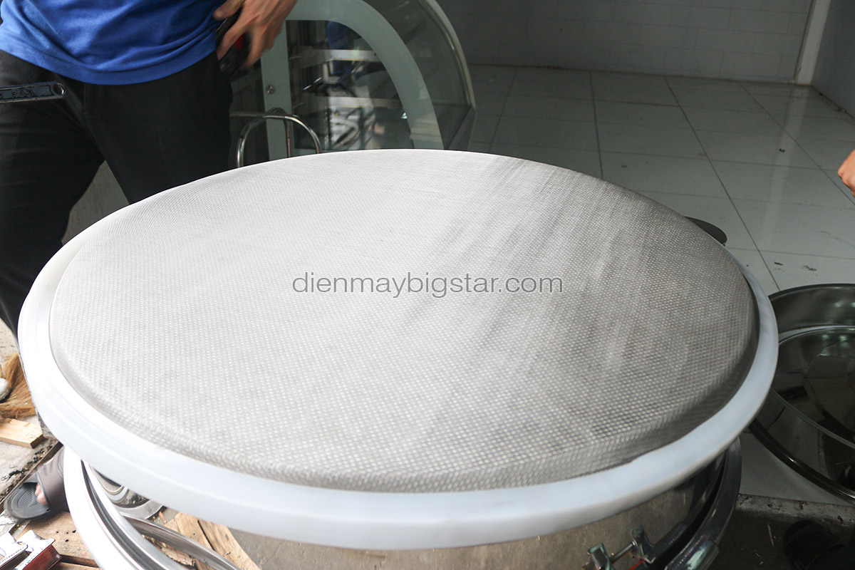 Máy sàng rung thực phẩm 2 tầng D1500 24 Máy sàng rung thực phẩm 2 tầng D800