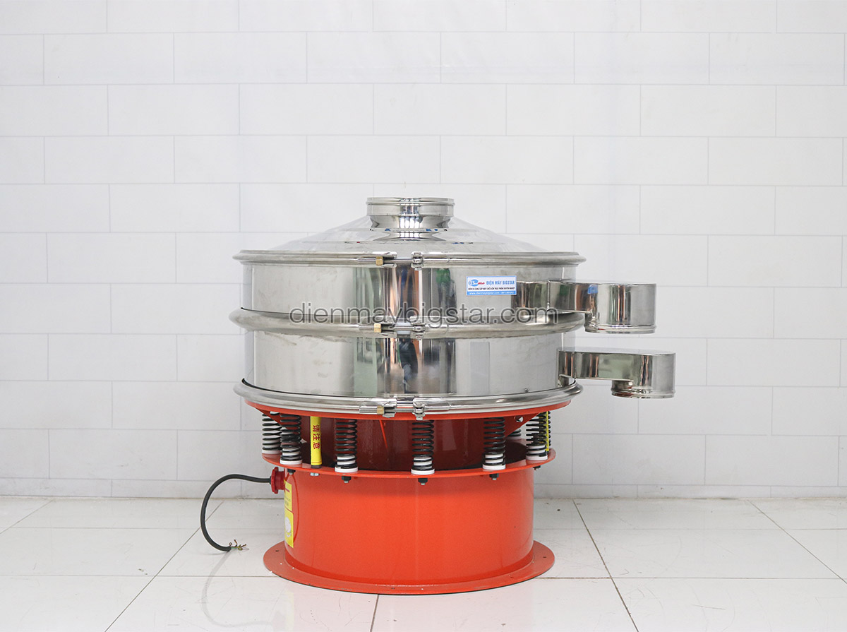 Máy sàng rung thực phẩm 2 tầng D800 19 Máy sàng rung thực phẩm 2 tầng D800