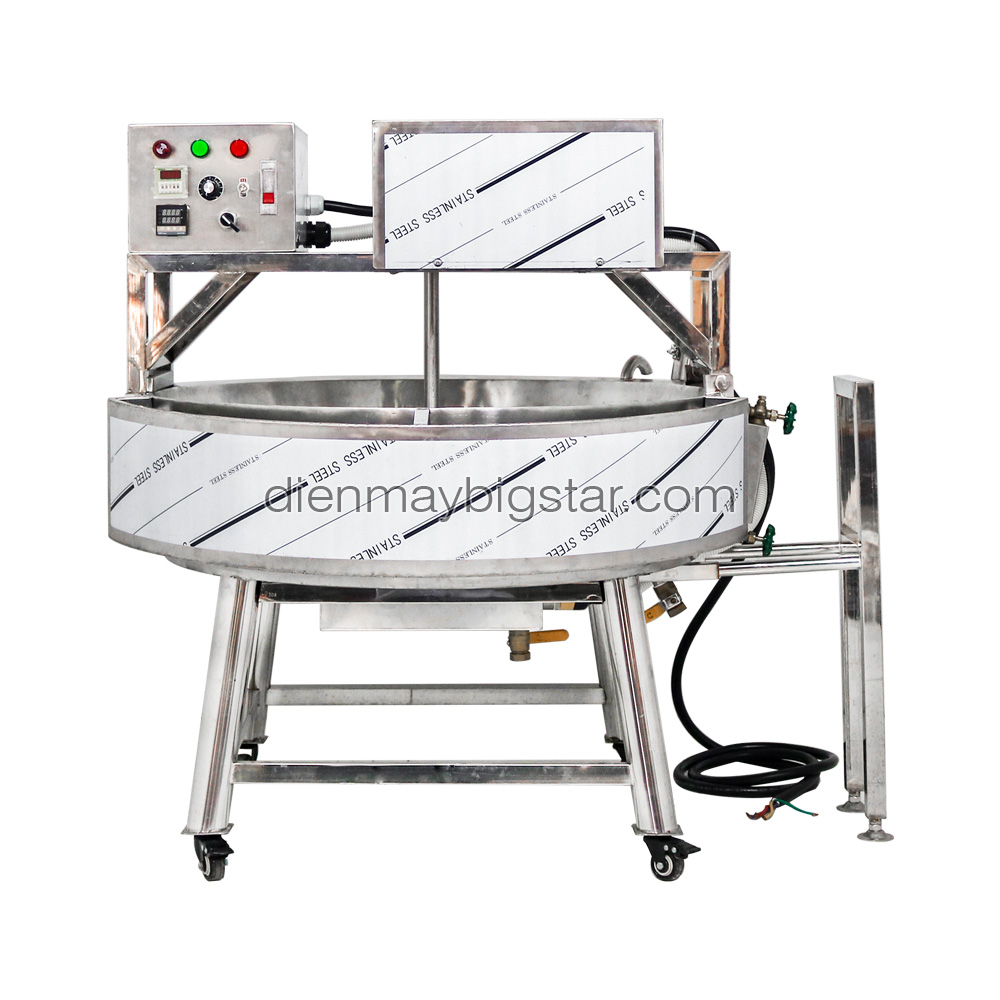 Máy rang muối tôm tự động 10kg - Thông số kỹ thuật