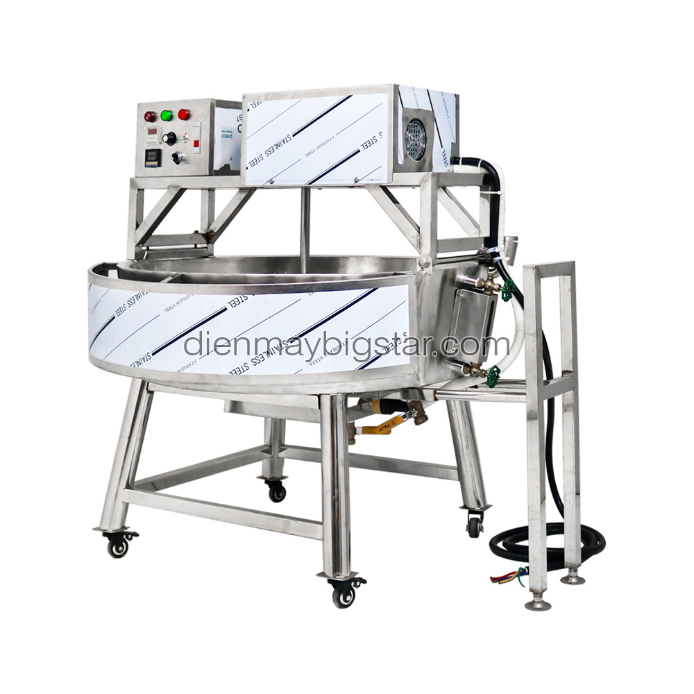 Máy rang muối tôm tự động 10kg 10 Máy rang muối tôm tự động 10kg - Ảnh 2