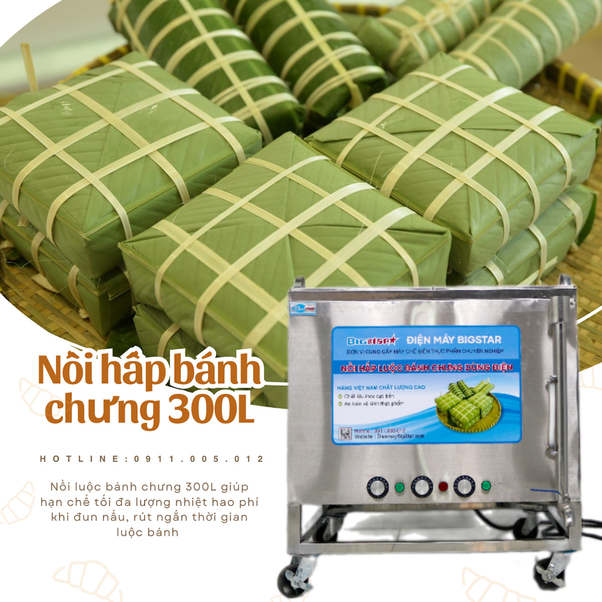 noi hap banh chung 300L banner