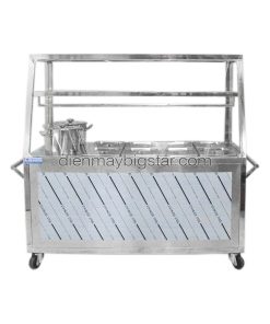 Tủ hâm nóng thức ăn 8 khay và 2 nồi