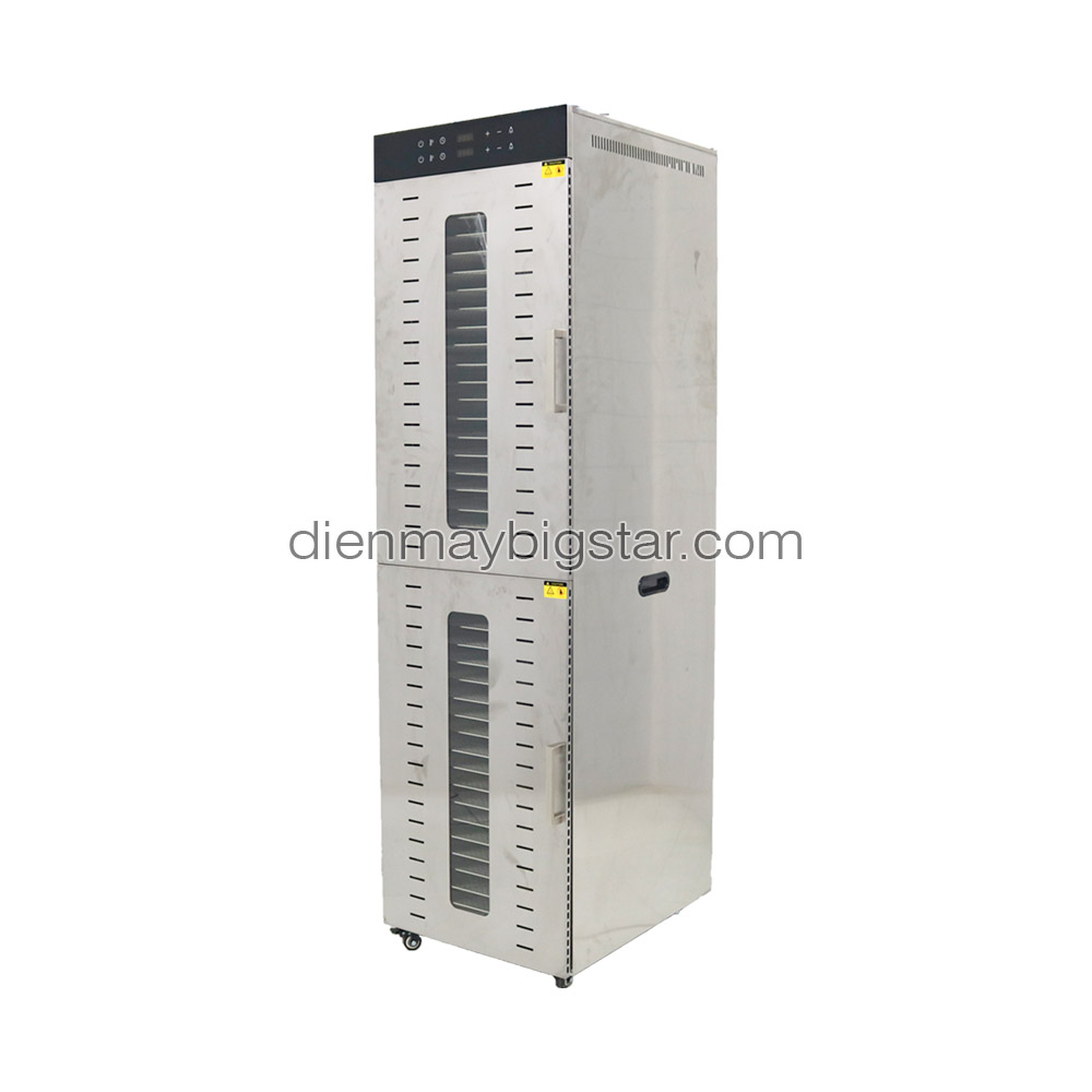 Máy sấy thực phẩm 2 lớp 40 khay SS-40H 18 Máy sấy thực phẩm 2 lớp 40 khay SS-40H - Ảnh 2