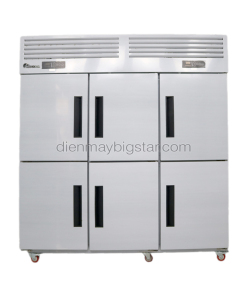 Tủ đông mát 6 cánh quạt lạnh BigCool TDM-1800QL