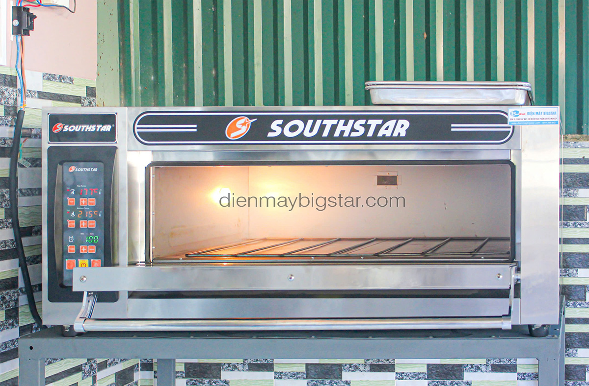 don hang lo nuong 1 tang 2 khay dien southstar tu mat 1 canh say kinh bigcool va may tron bot lam banh 20l berjaya giao tai binh thuan