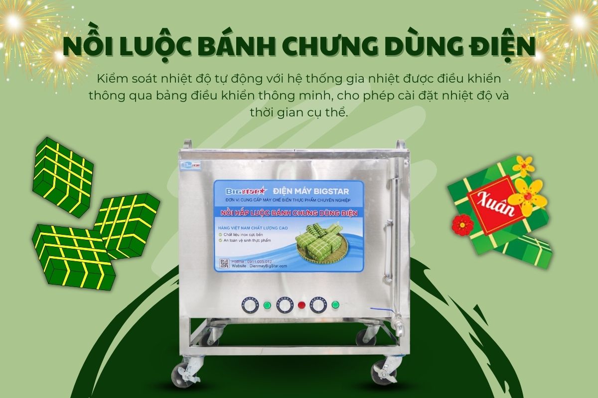 Noi luoc banh chung 150 200L