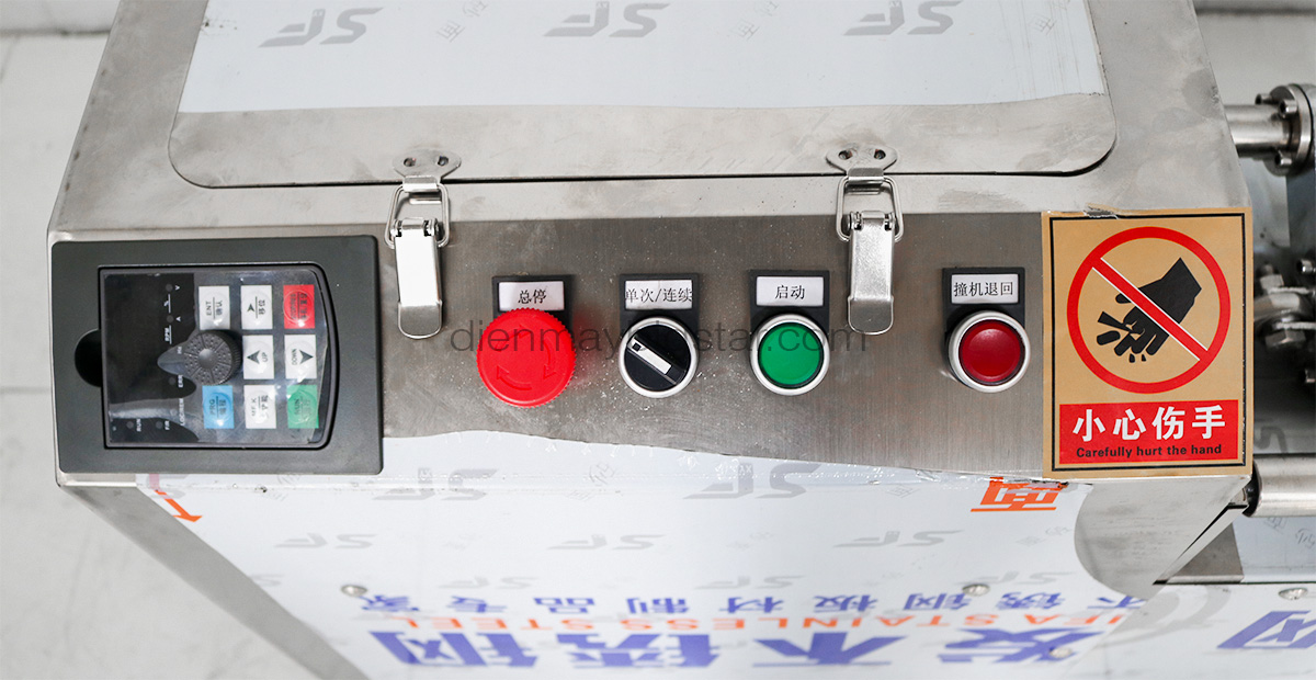 Máy thái rau củ quả TH90 18 may thai rau cu qua TH90 1.1