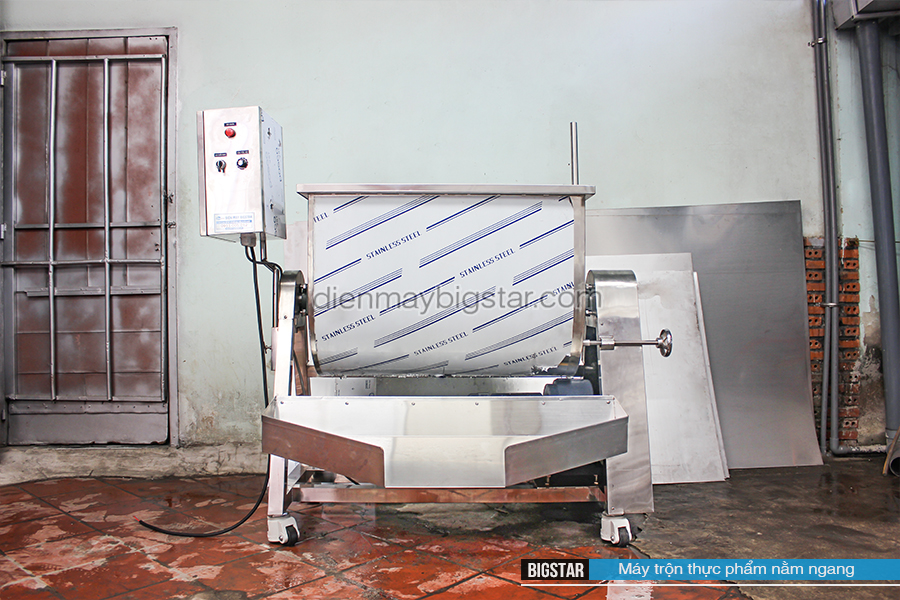Máy trộn thực phẩm nằm ngang 80kg