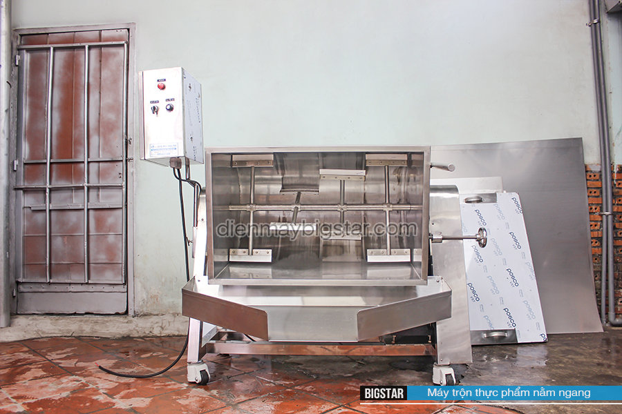 Máy trộn thực phẩm nằm ngang 80kg