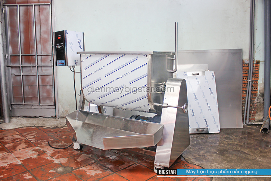 Máy trộn thực phẩm nằm ngang 80kg