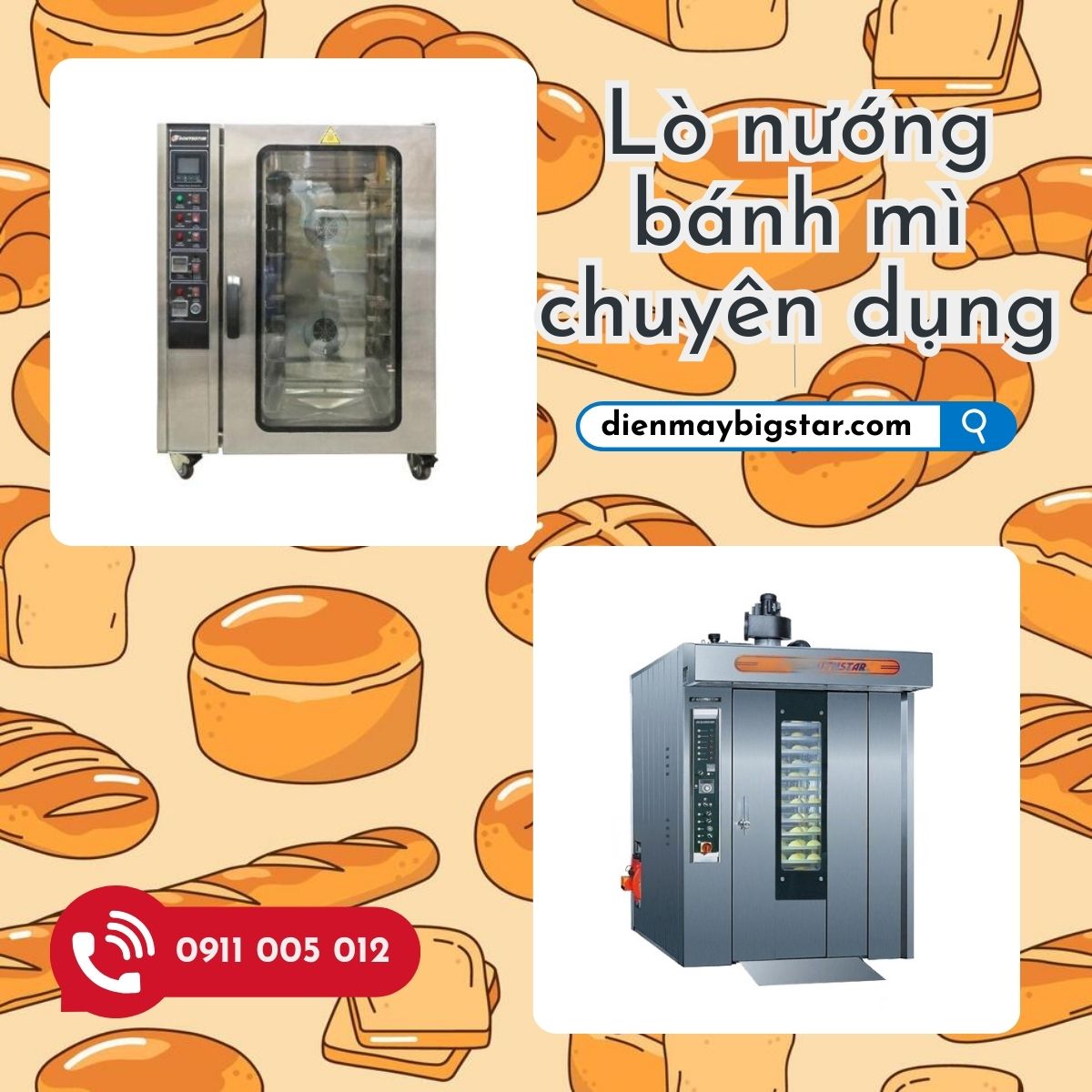 Lò nướng bánh mì chuyên dụng