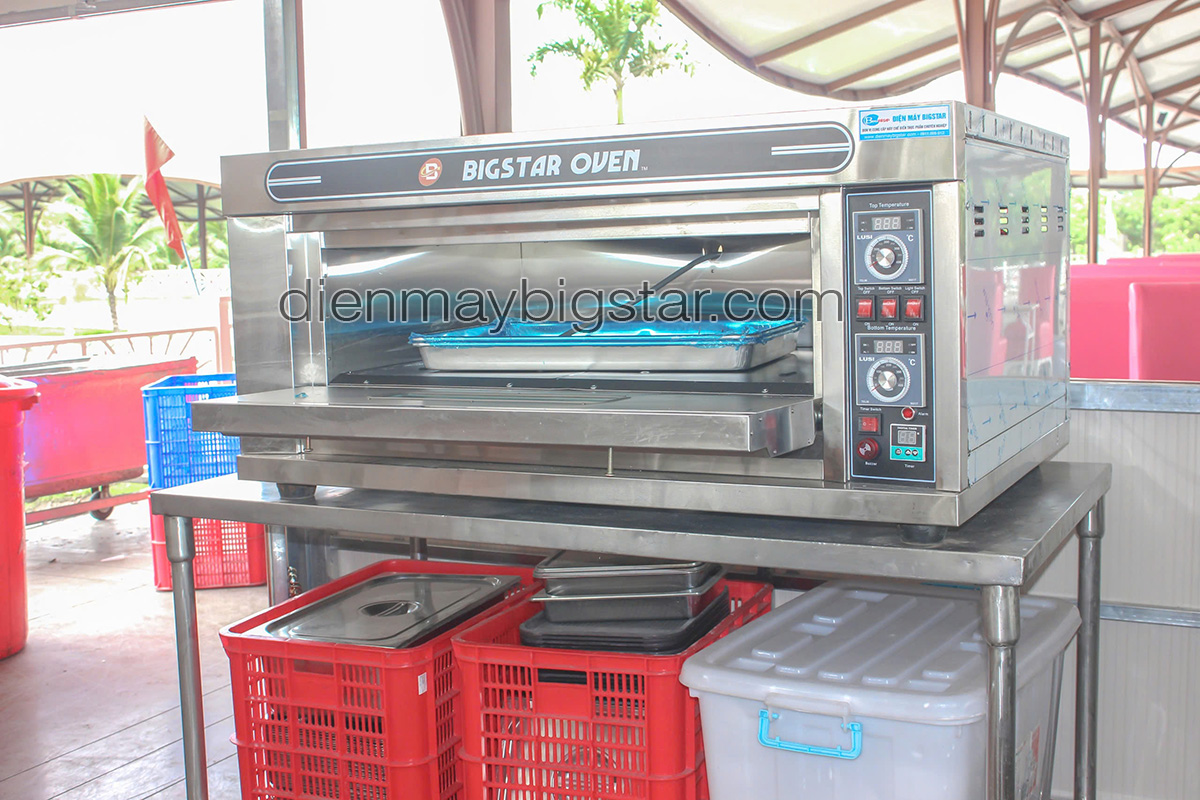 don hang tu dong mat kinh cong 2m tf 2000q va lo nuong 1 tang 2 khay dien bigstar giao tai dong nai