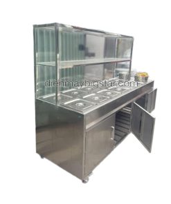 tu ham nong thuc pham 12 khay 2 noi