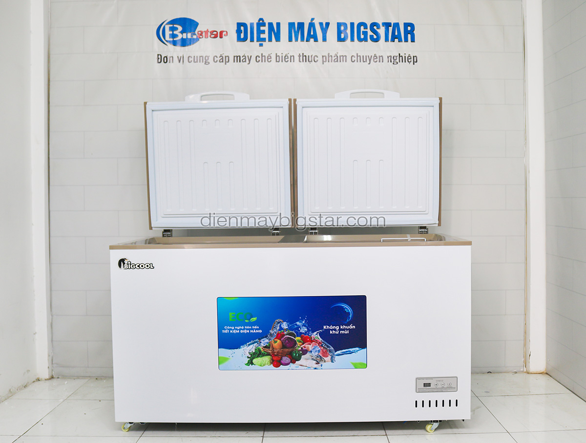 Tủ đông nằm 550L 1m4 BigCool SS-550L 24 tu dong nam ss 550 2