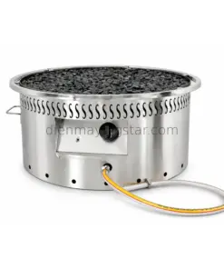 Lò nướng xúc xích đá 550mm dùng gas G520 12 may nuong xuc xich g520 3