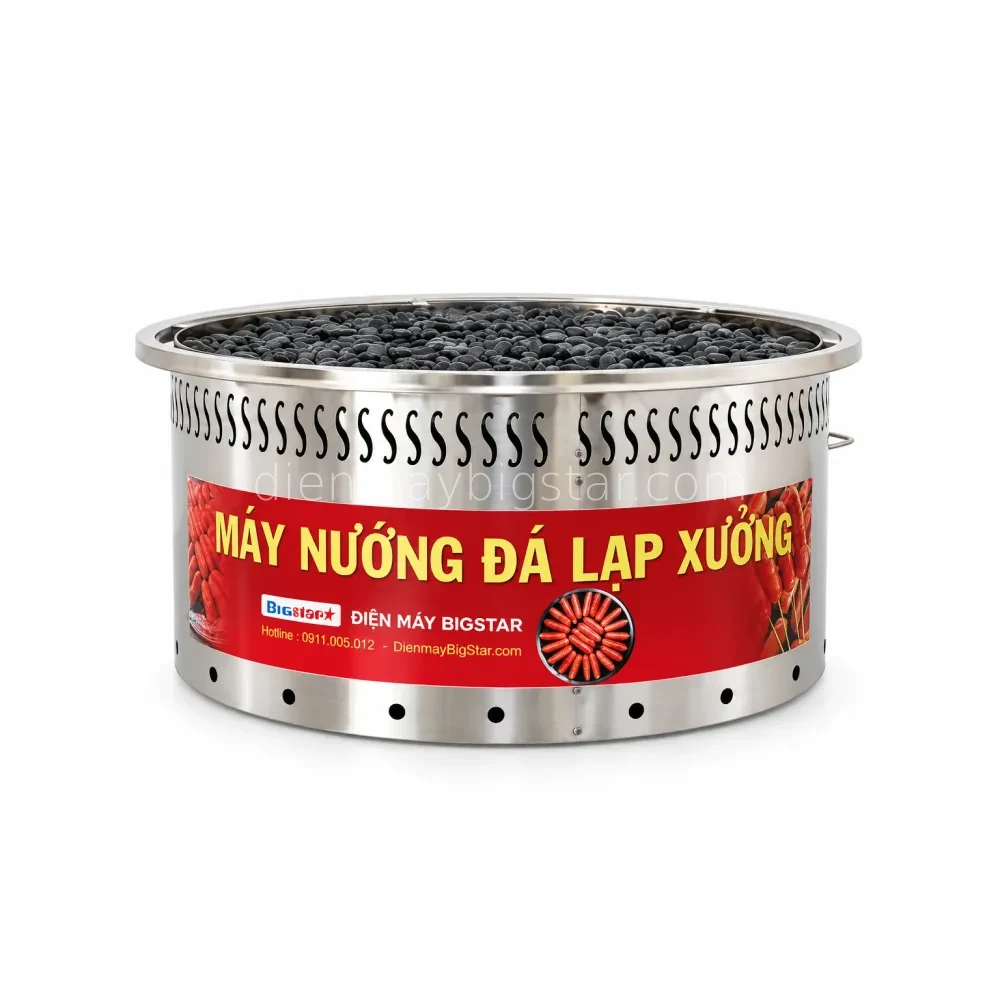 Lò nướng xúc xích đá 550mm dùng gas G520 11 Lò nướng xúc xích đá 550mm dùng gas G520 - Ảnh 3