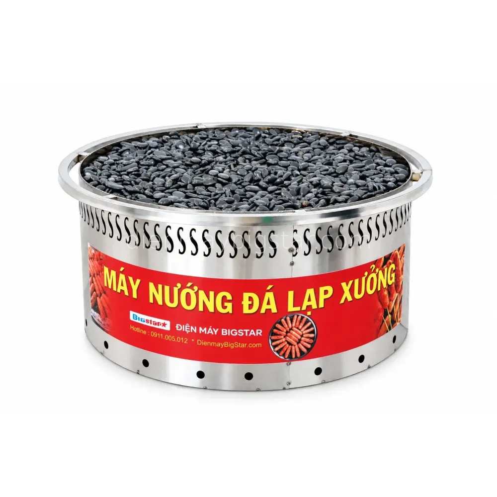 Lò nướng xúc xích đá 550mm dùng gas G520