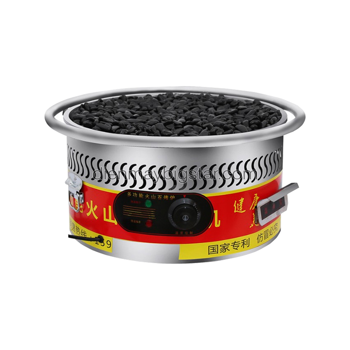 Lò nướng xúc xích đá 550mm dùng điện D520 7 Lò nướng xúc xích đá 550mm dùng điện D520