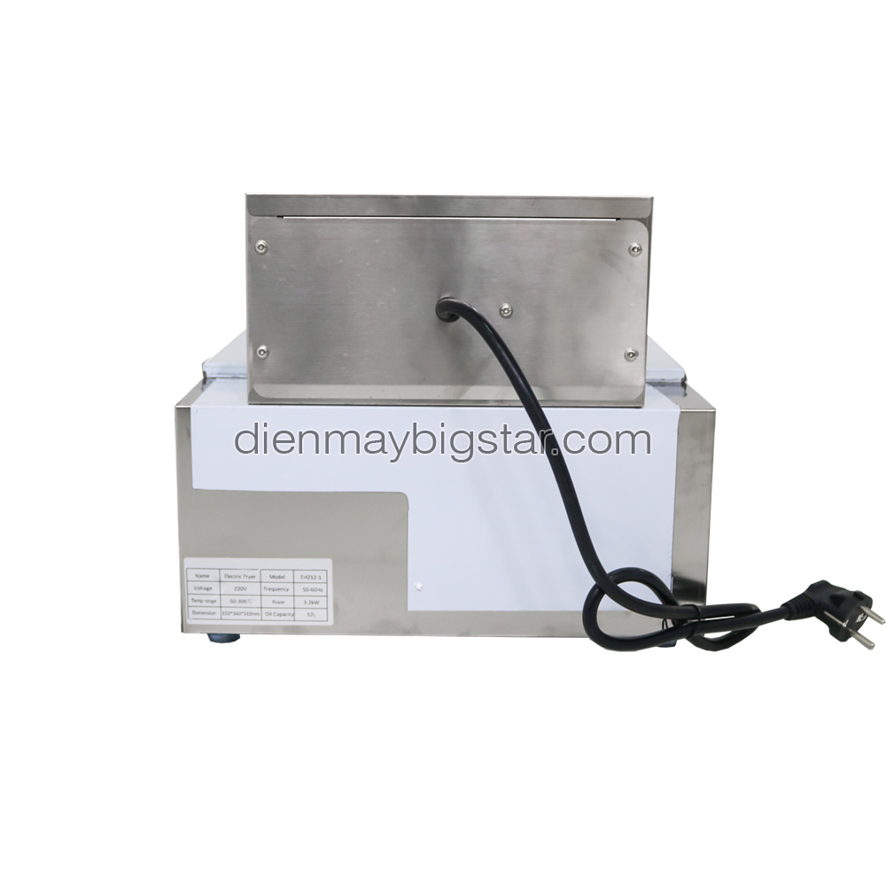 Bếp chiên nhúng dùng điện EH212-1 8 Bếp chiên nhúng dùng điện EH212-1 - Ảnh 3