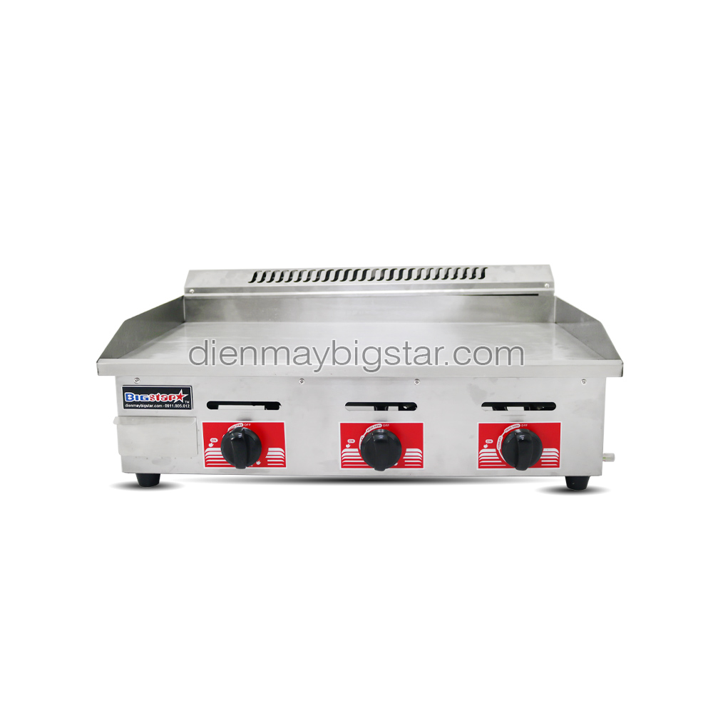 Bếp chiên phẳng dùng gas 720C - Thông số kỹ thuật