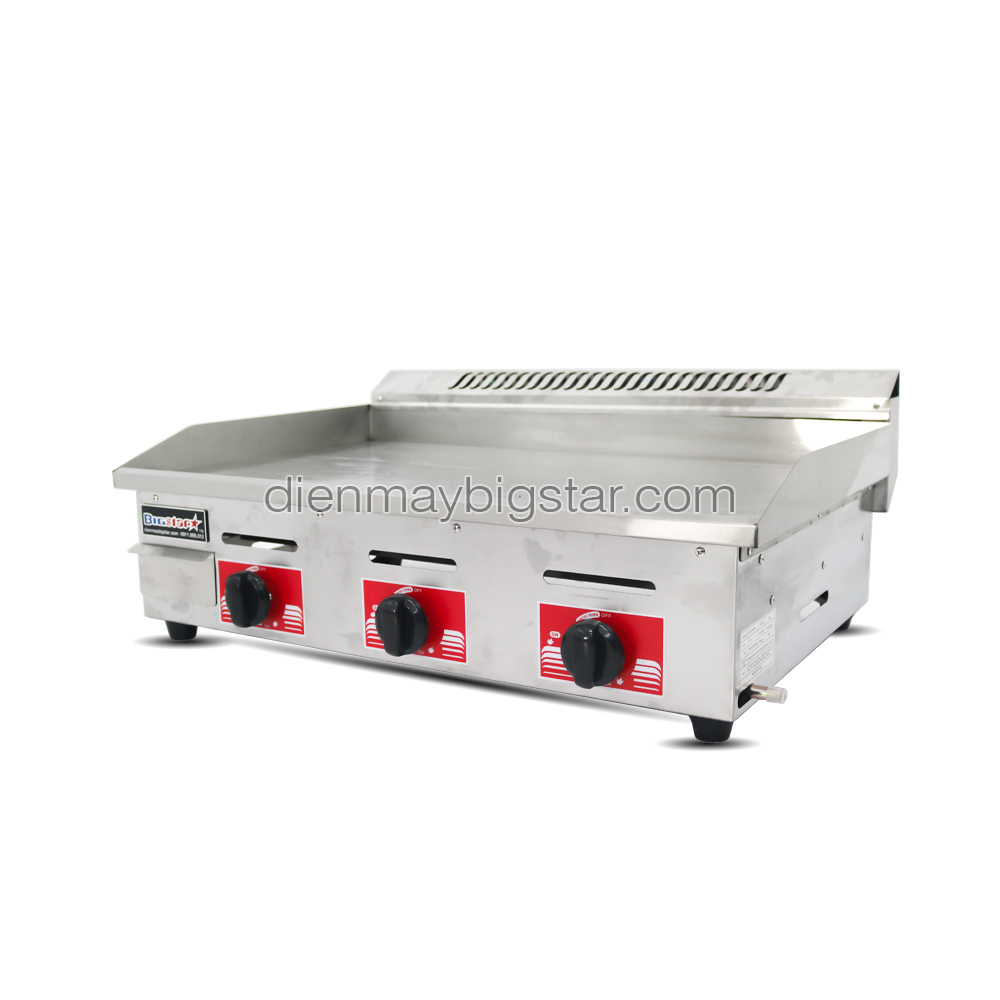 Bếp chiên phẳng dùng gas 720C 7 Bếp chiên phẳng dùng gas 720C - Ảnh 2