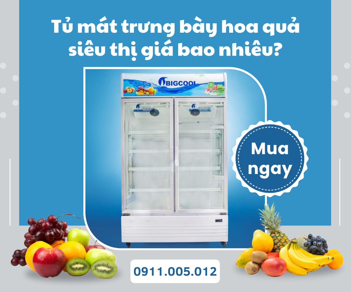 tu mat trung bay hoa qua sieu thi gia bao nhieu