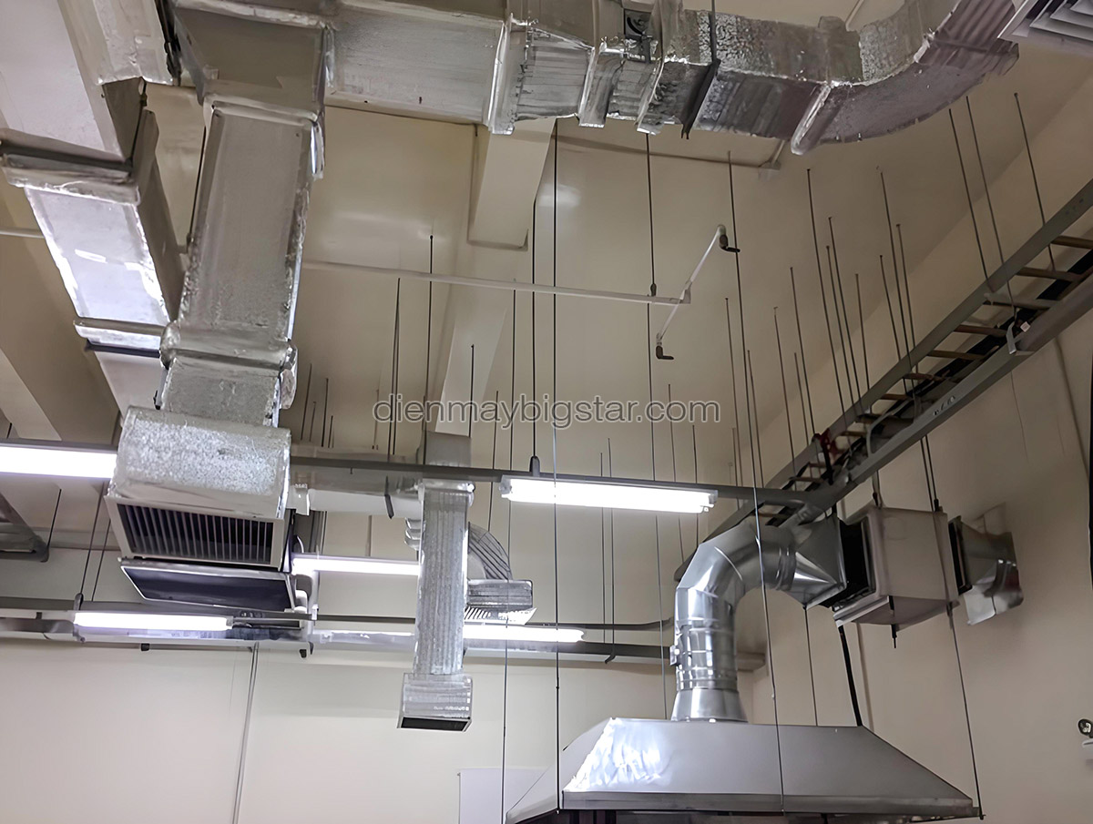 ống gió tiêu âm giảm ồn