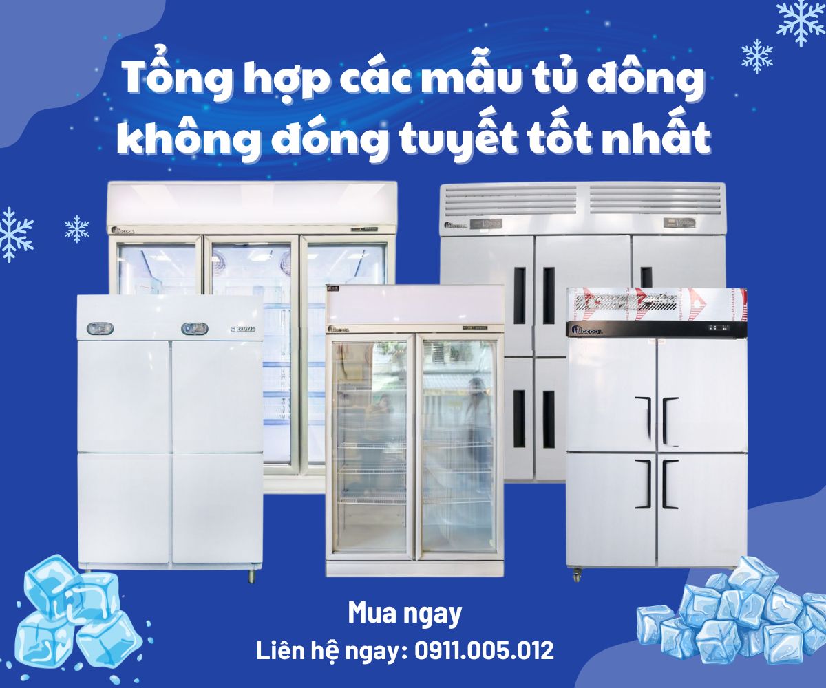 tủ đông không đóng tuyết