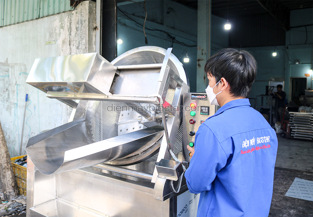 Máy chiên tự động có cánh đảo BFC-1200
