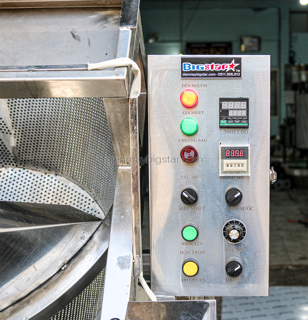 máy chiên tự động có cánh đảo BFC-1300