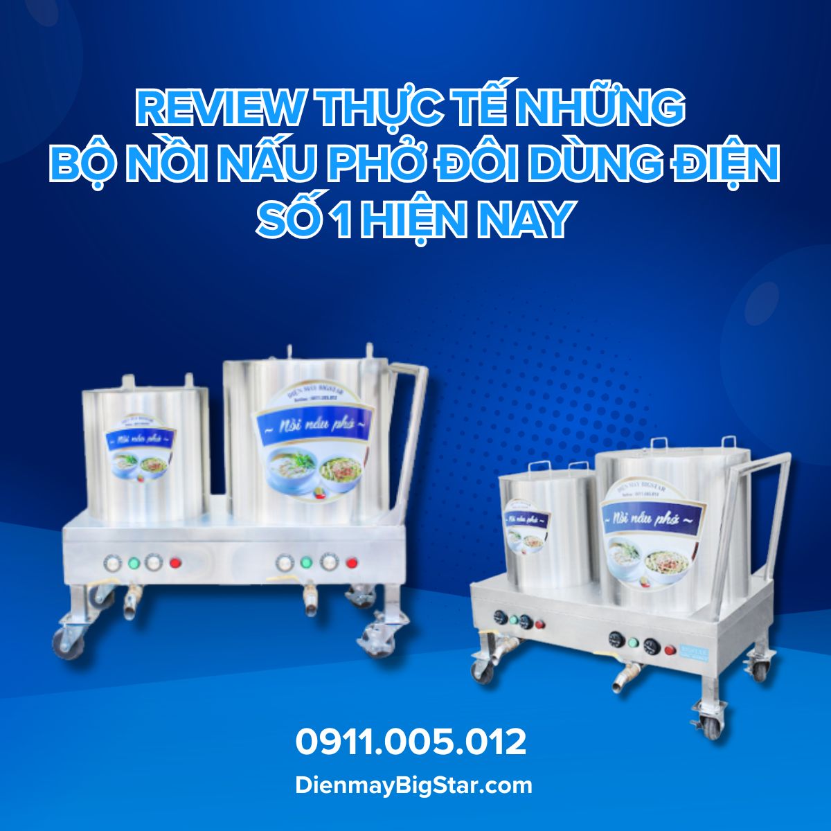 bộ nồi nấu phở đôi