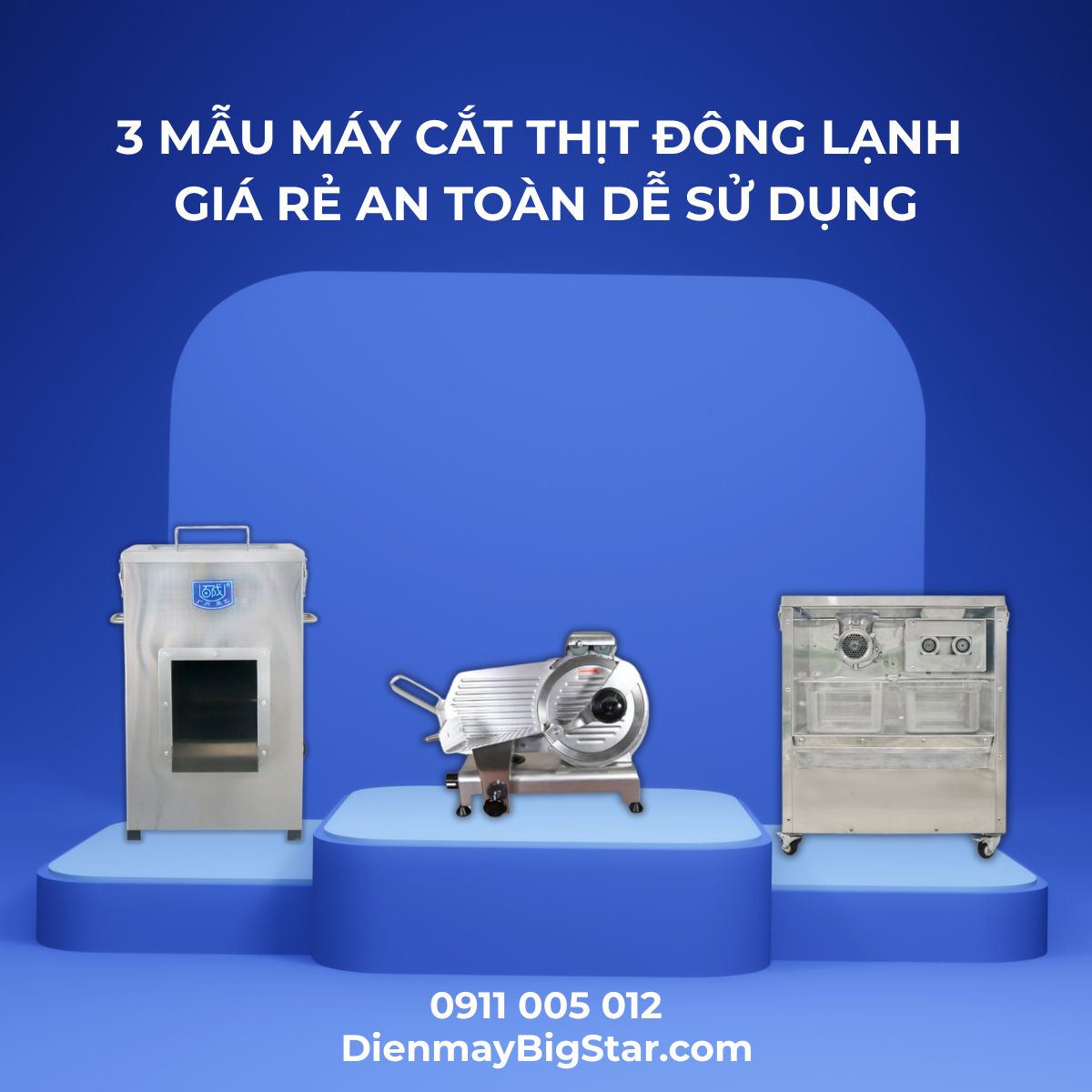 máy cắt thịt đông lạnh