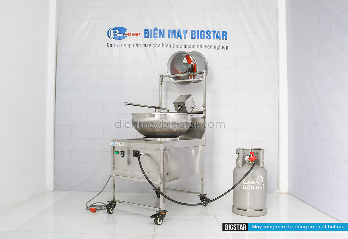 máy rang cơm